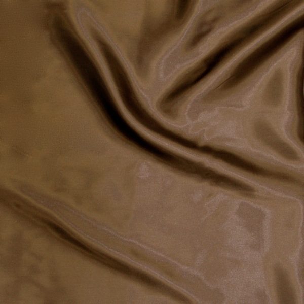 Satin Lining - Brown Cheap