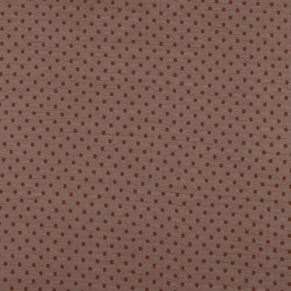 Chiffon with Dot - ROSY - Brown Fashion