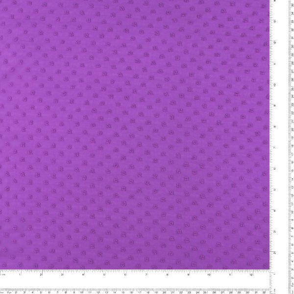 Clipped Chiffon - ROSY - Purple Sale