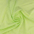 Clipped Gingham - BELLA - 003 - Lime For Sale