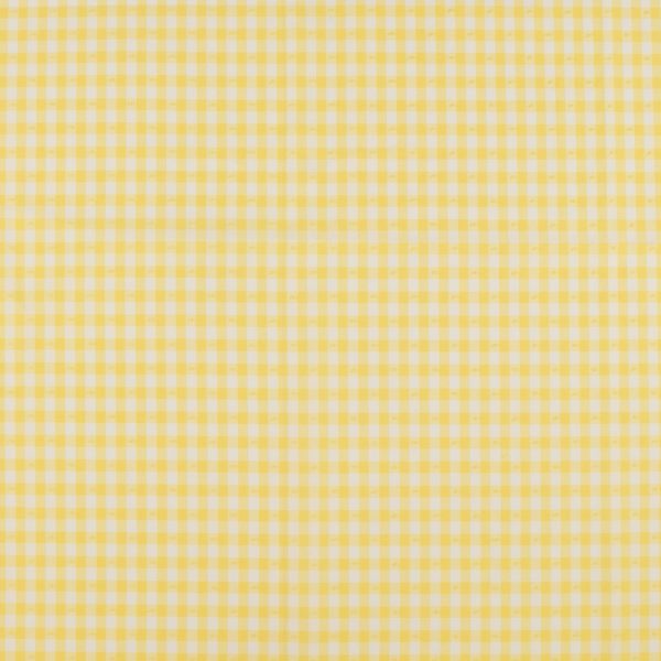 Clipped Gingham - BELLA - 004 - Yellow Online Hot Sale