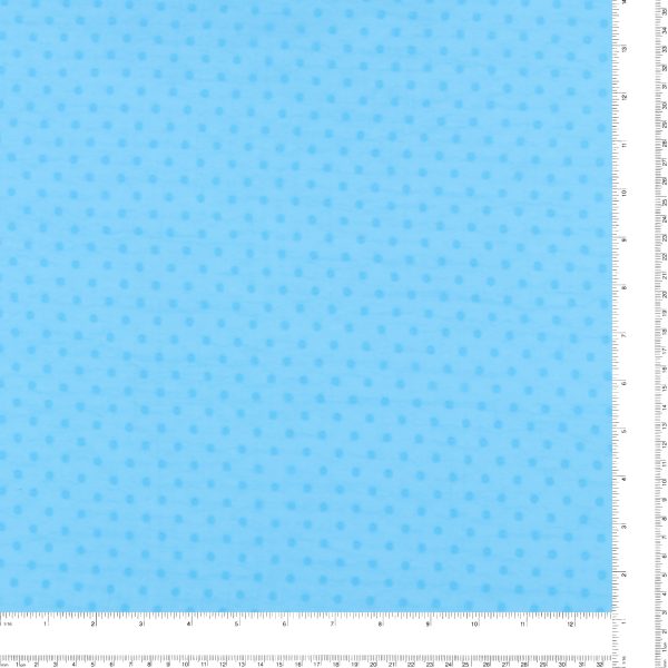 Chiffon with Dot - ROSY - Aqua Cheap